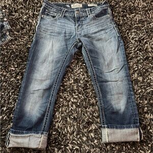 Daytrip Women's Blue Capris